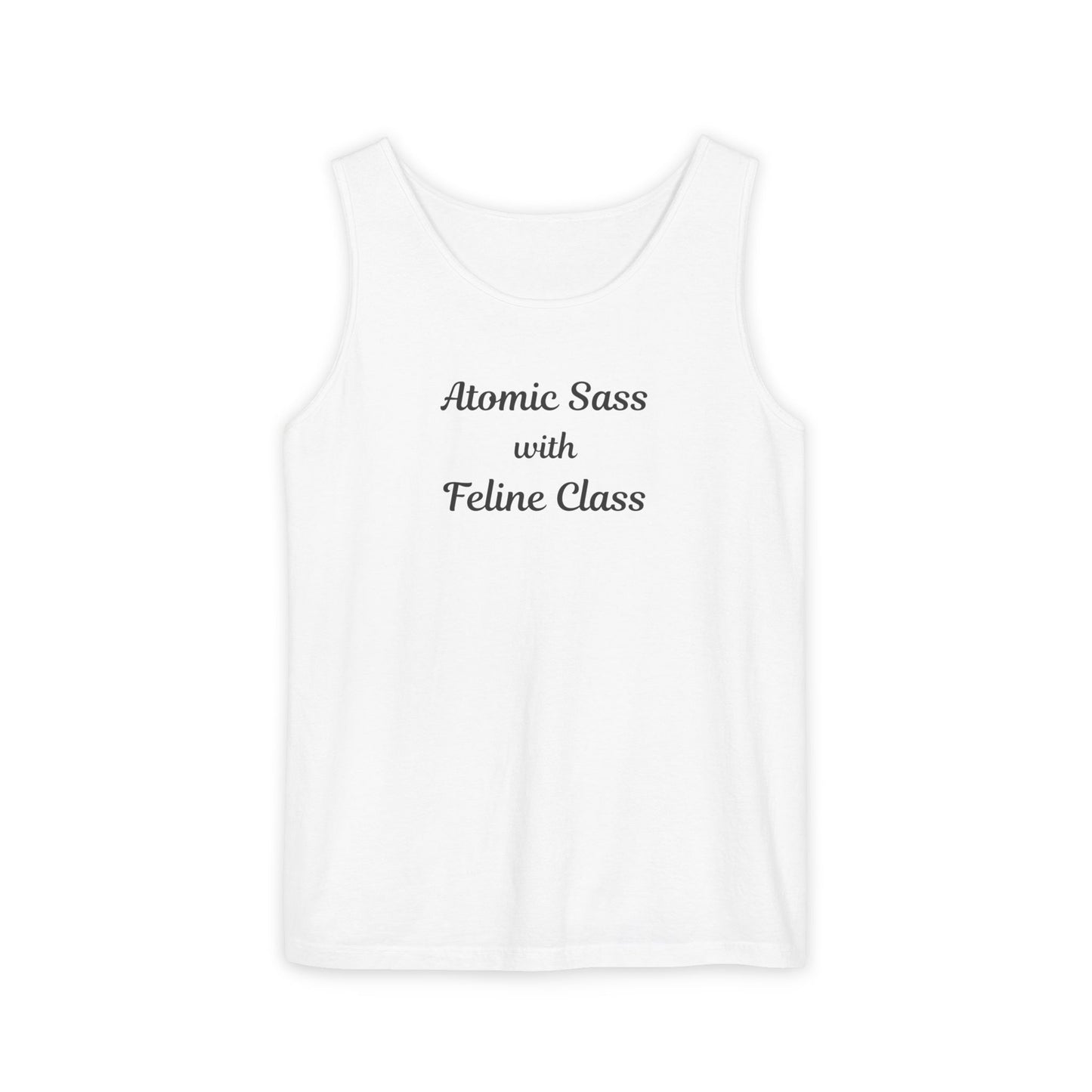 Bengal Sass Cat Tank top black