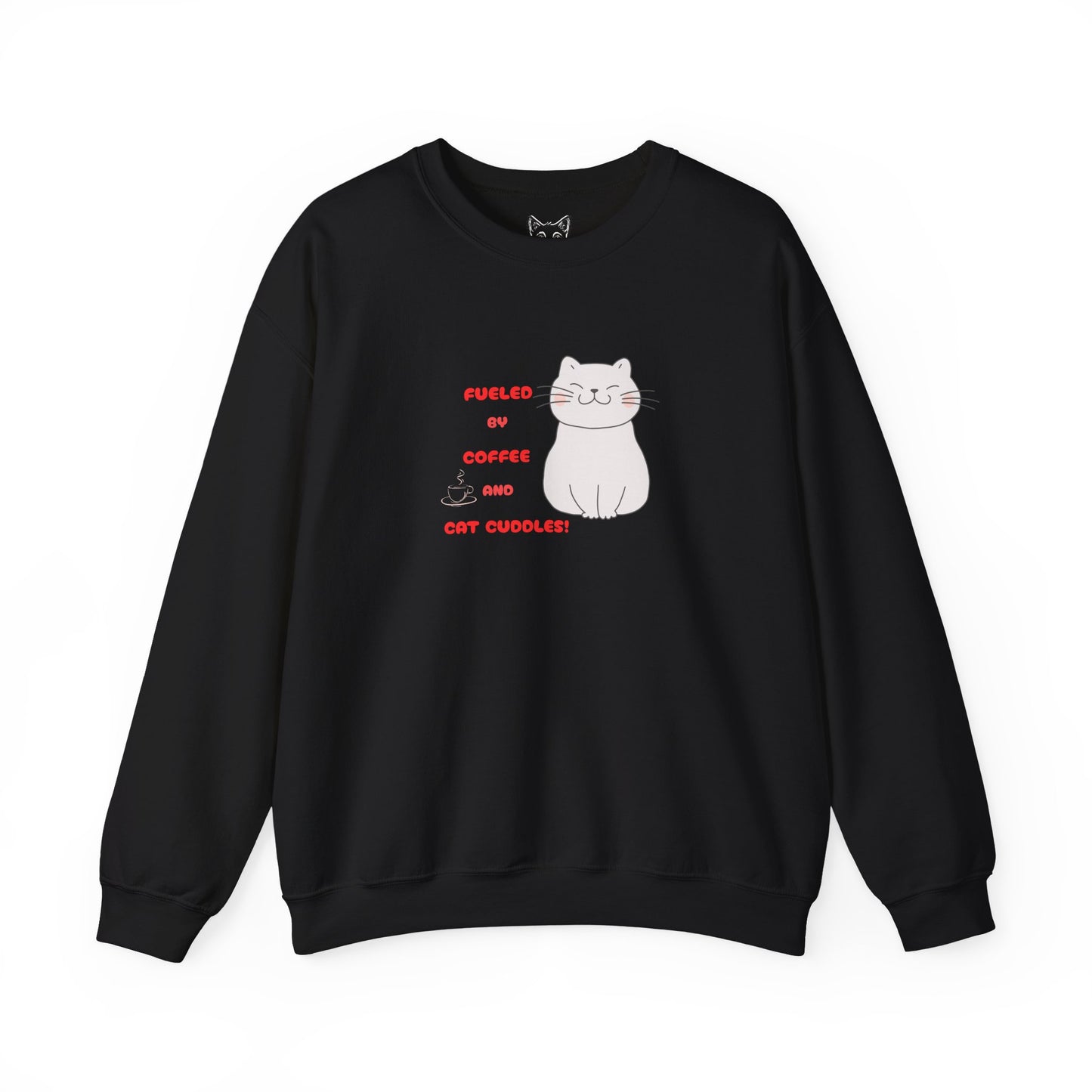 Coffee and cat cuddles Sweater