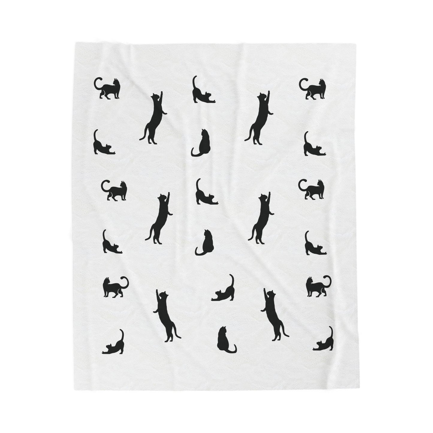 Cats clowder Velveteen Plush Blanket