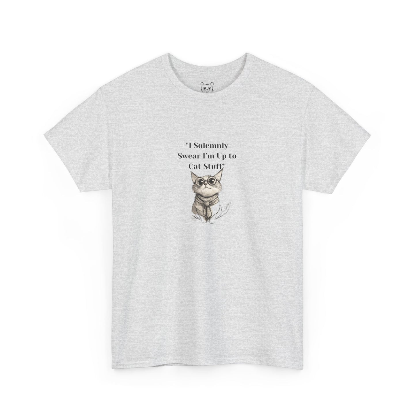 Harry potter style cat T shirt