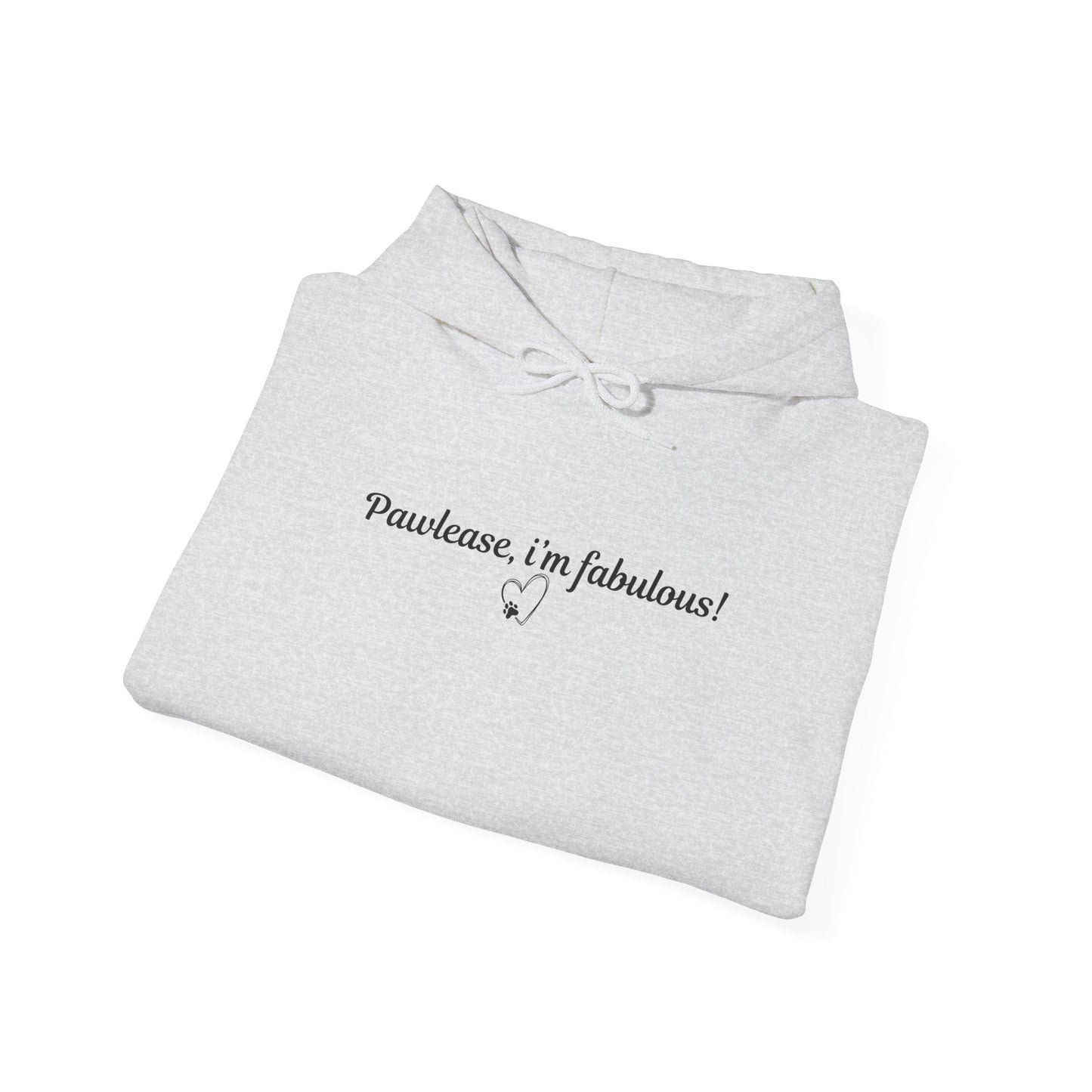 Pawlease fabulous white Hoodie