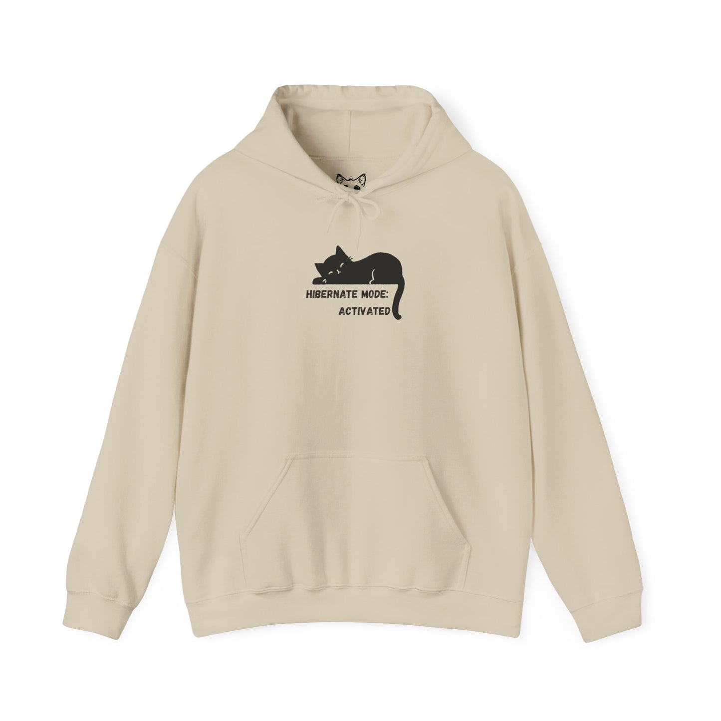 Cat themed hibernate mode Hoodie