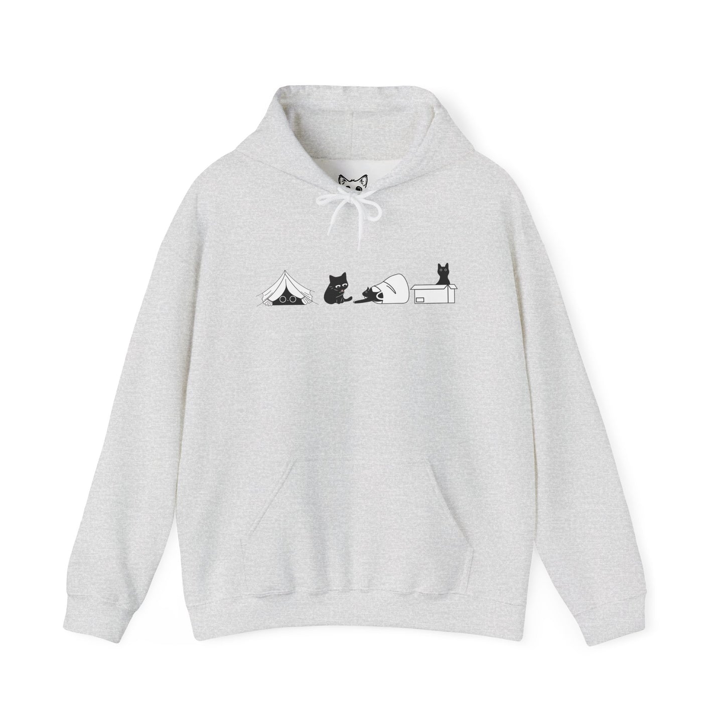 Mischievous Cat Hoodie