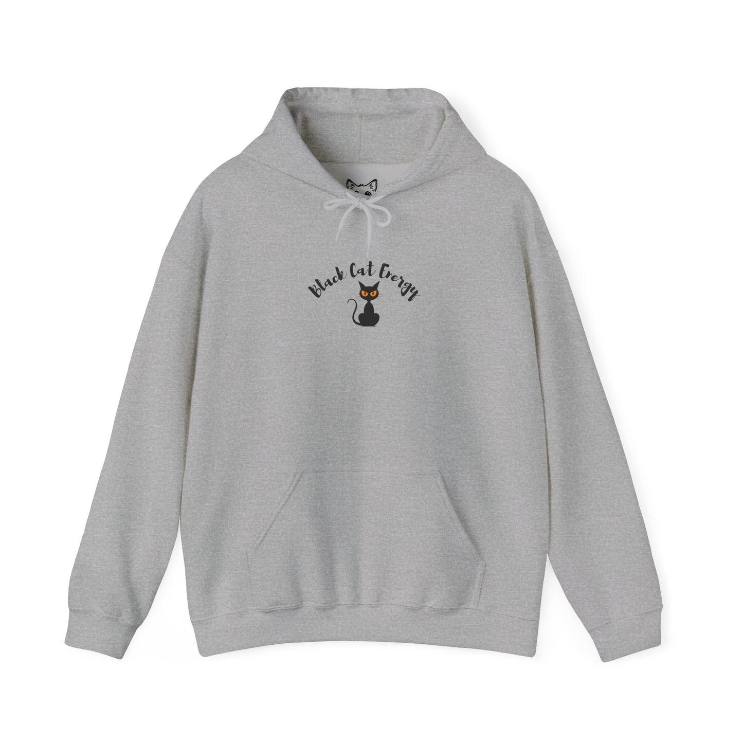 'Black Cat Energy' Hoodie