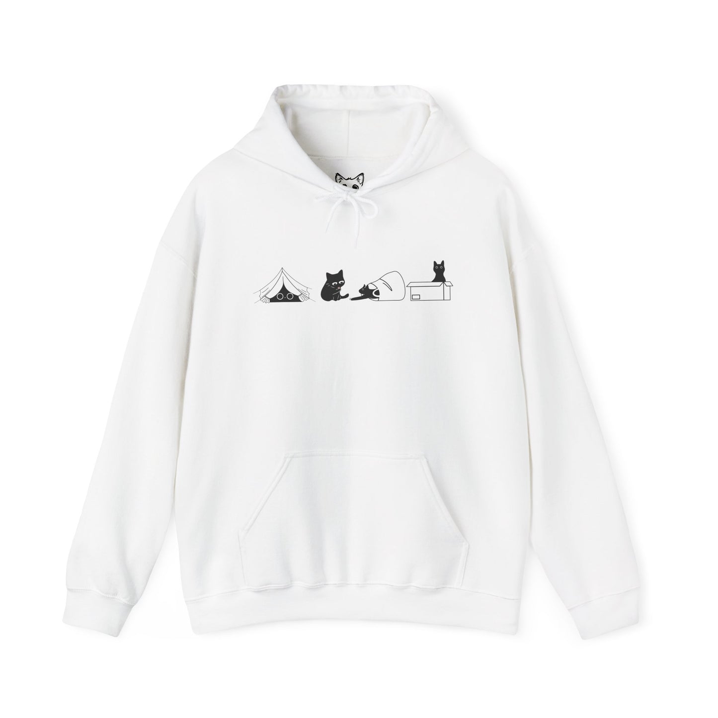 Mischievous Cat Hoodie