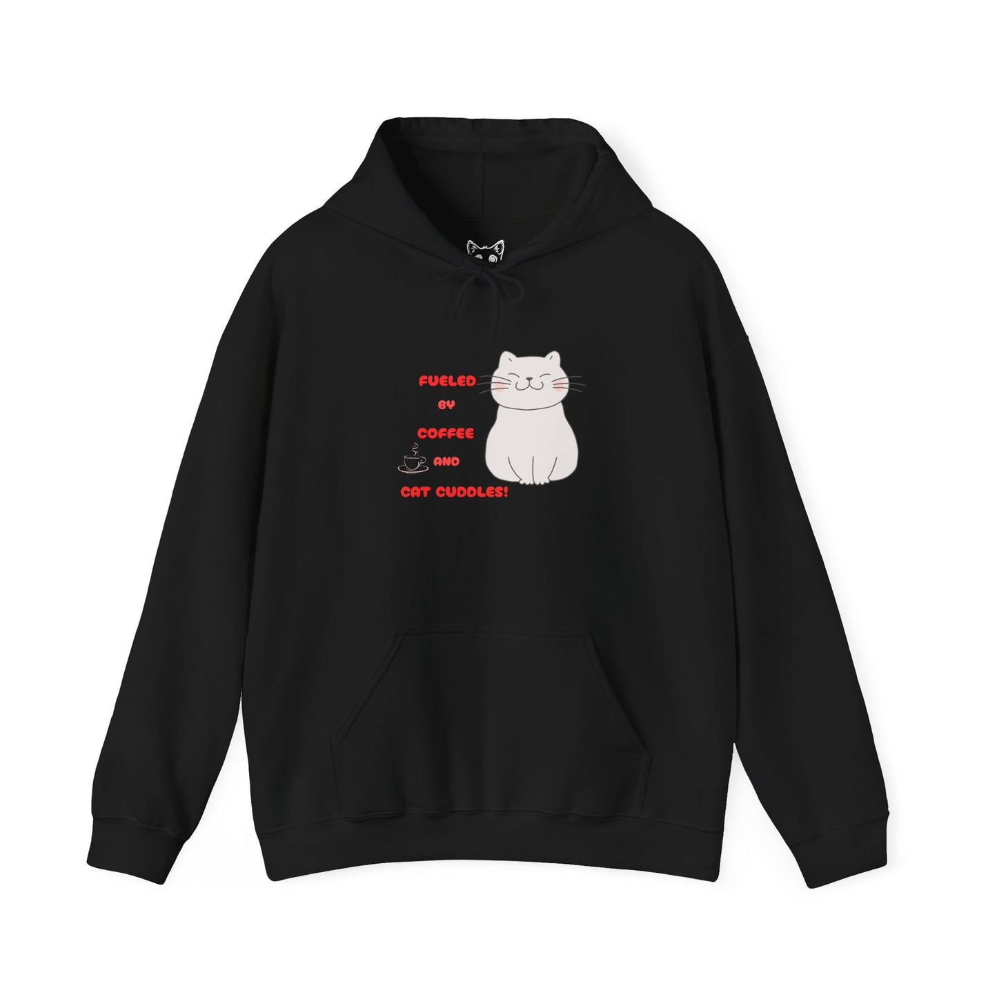 Coffee and cat cuddles Hoodie