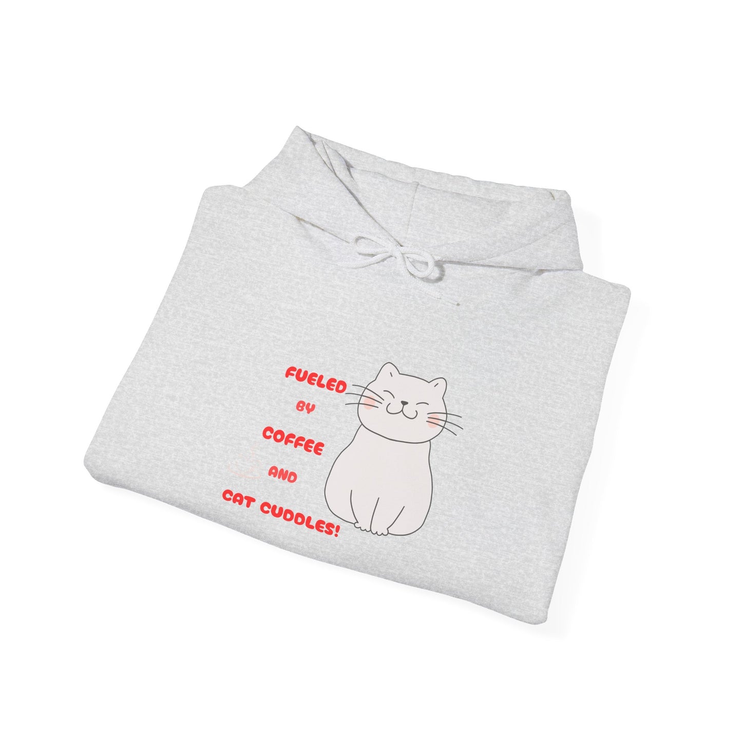 Coffee and cat cuddles Hoodie