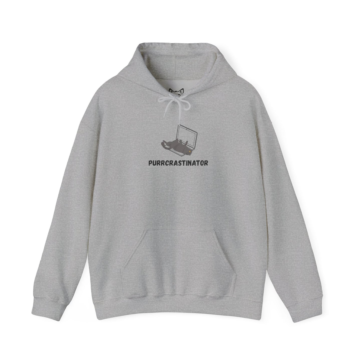 Purrcrastinating kitten Hoodie