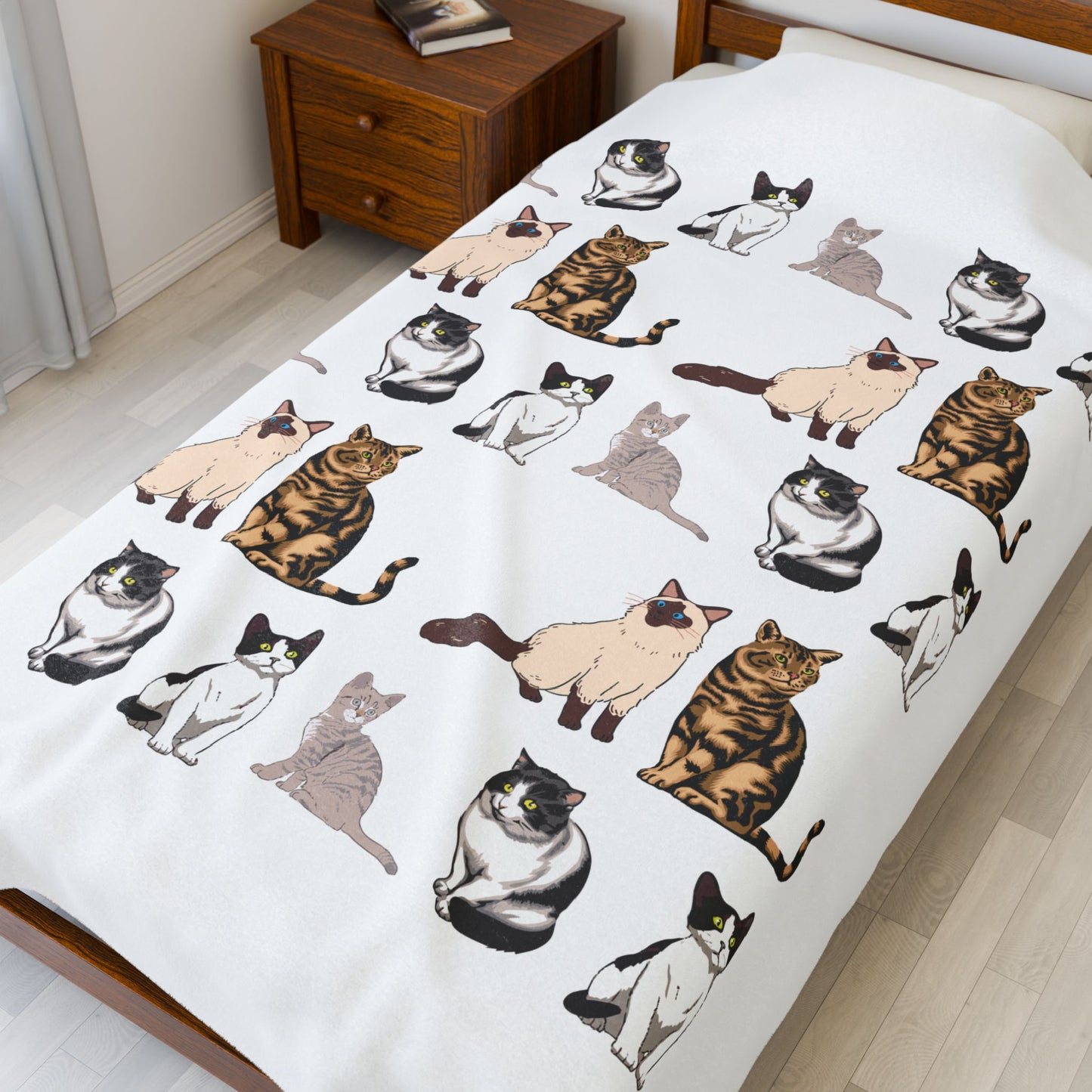 cat collection Velveteen Plush Blanket