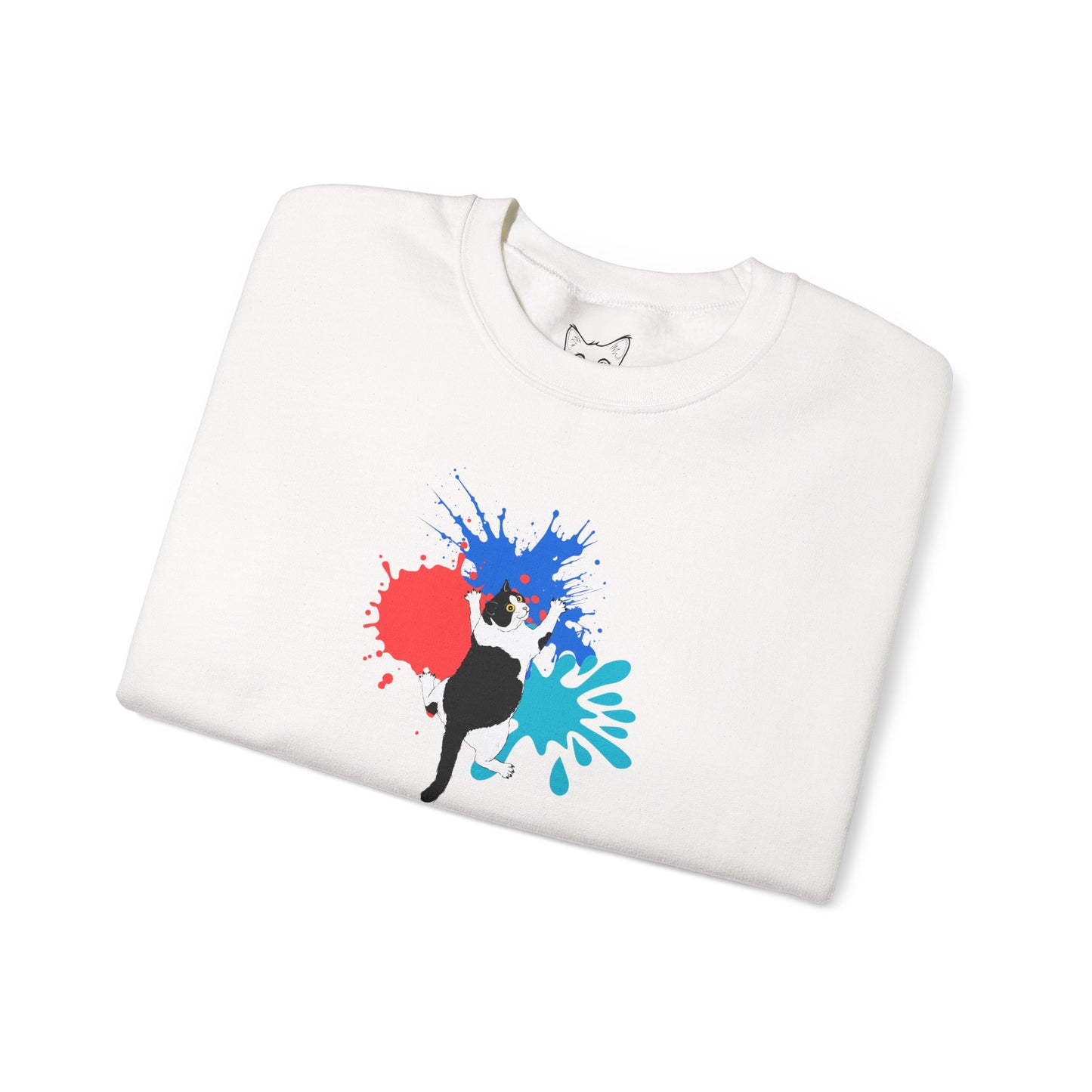Feline free, living colorful Sweater