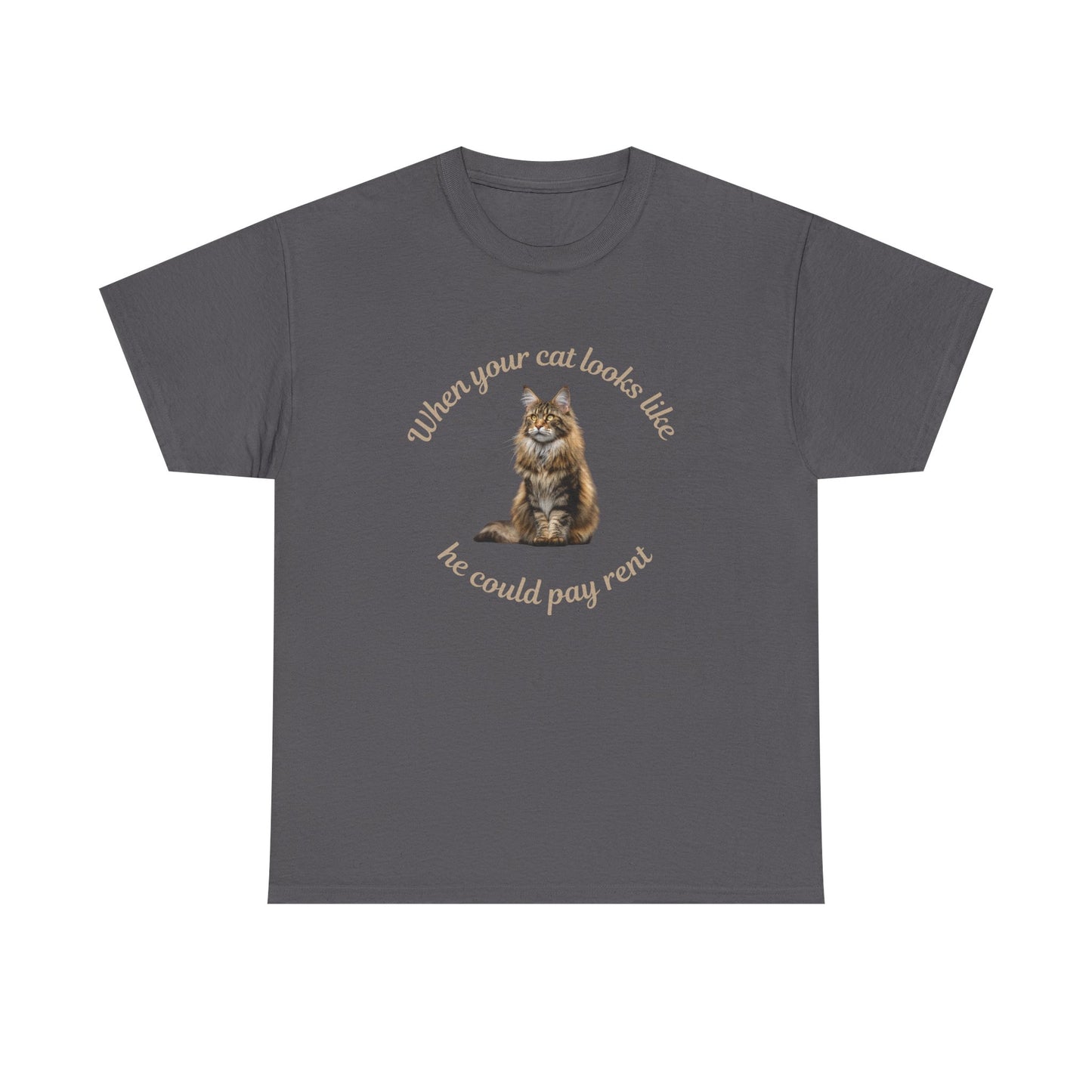 Maine Coon: Big enough to pay rent Tee