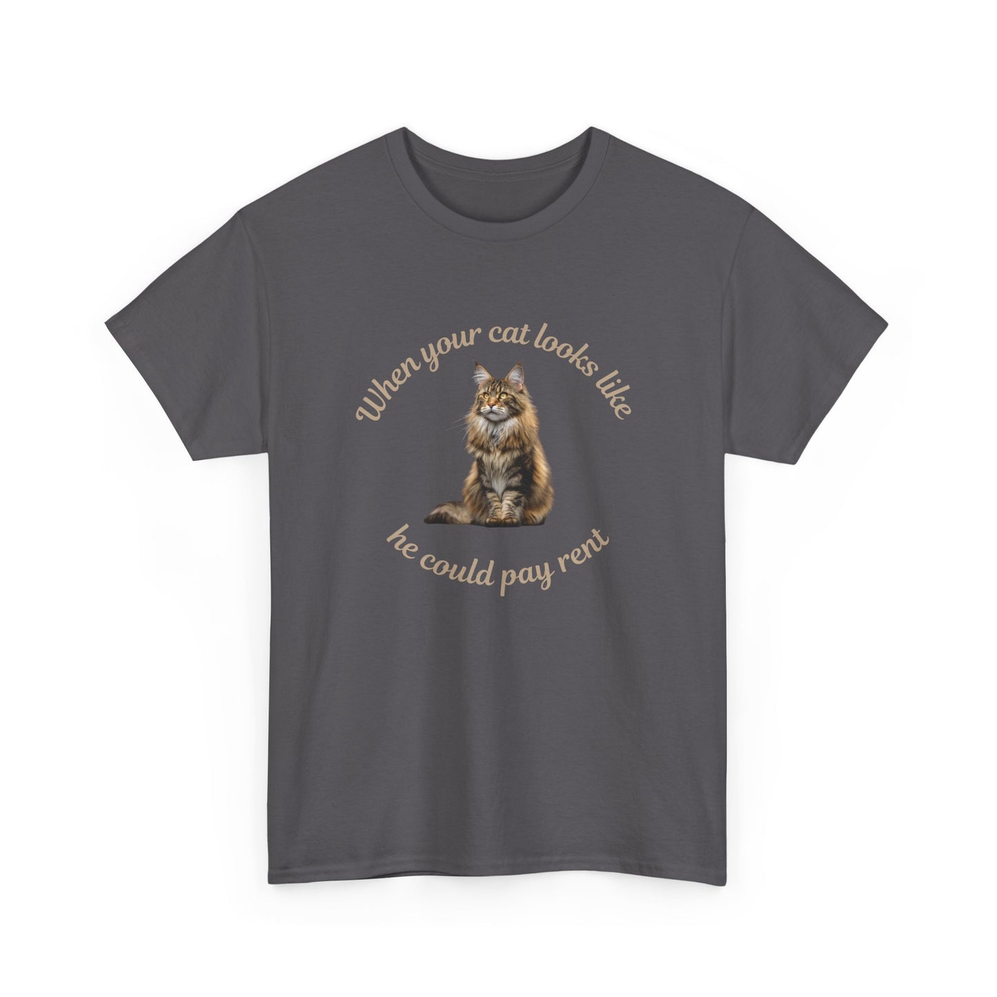Maine Coon: Big enough to pay rent Tee