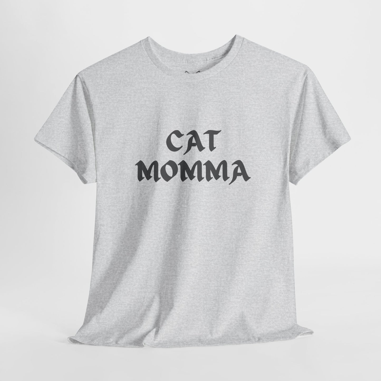 Ash t shirt- text cat momma