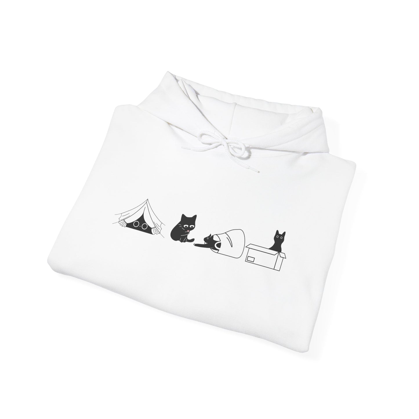 Mischievous Cat Hoodie