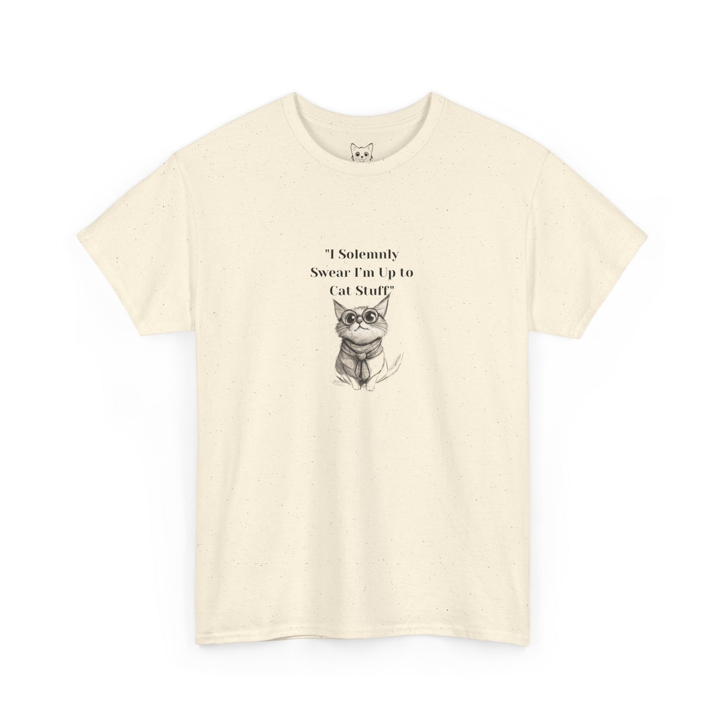Harry potter style cat T shirt
