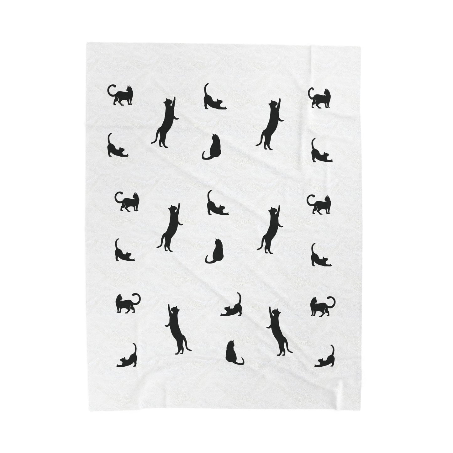 Cats clowder Velveteen Plush Blanket