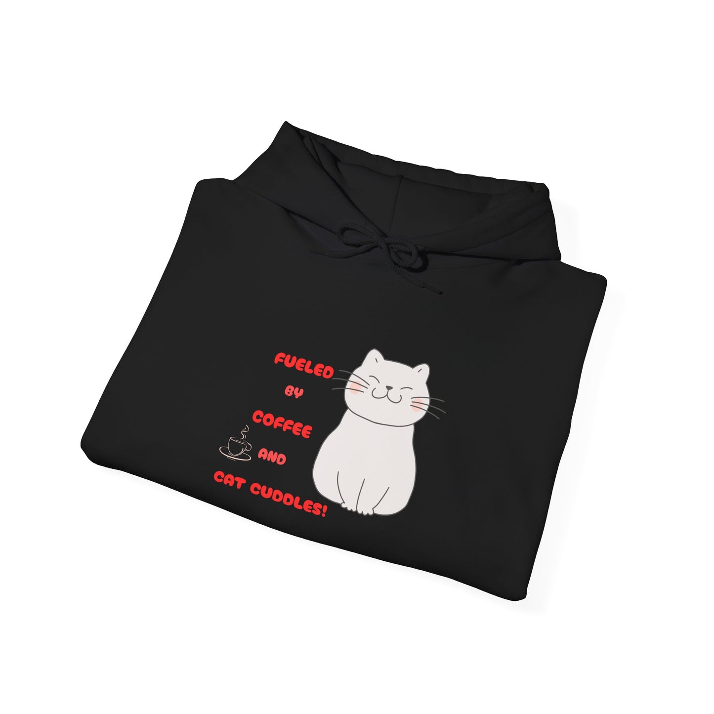 Coffee and cat cuddles Hoodie