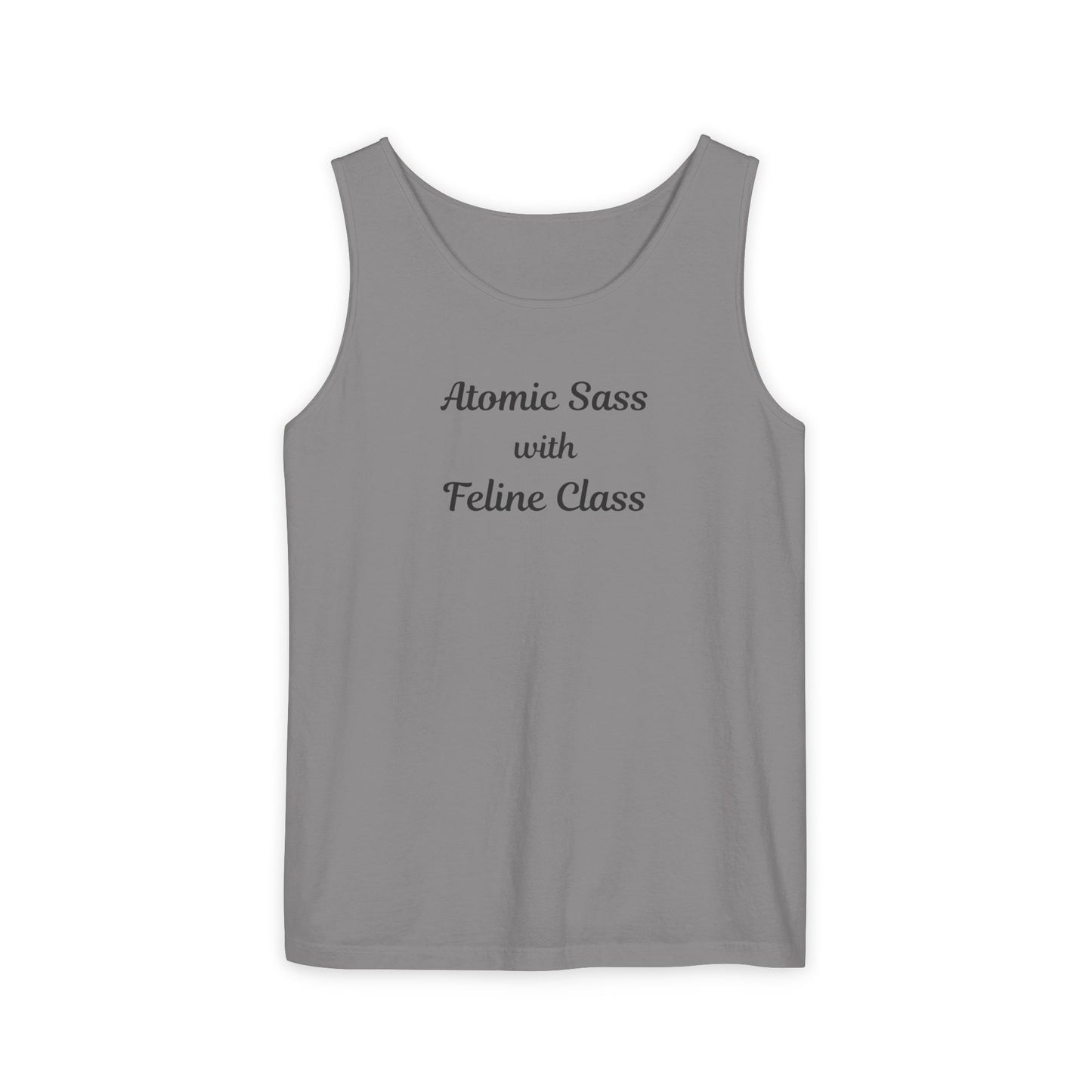 Bengal Sass Cat Tank top black