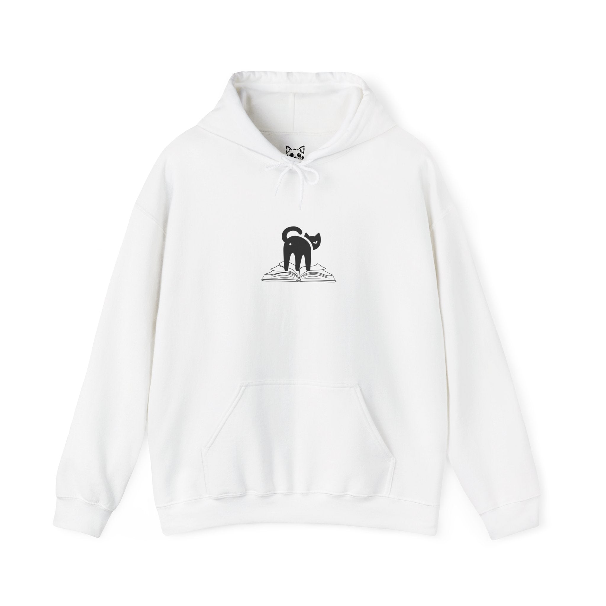 cat butt book Hoodie