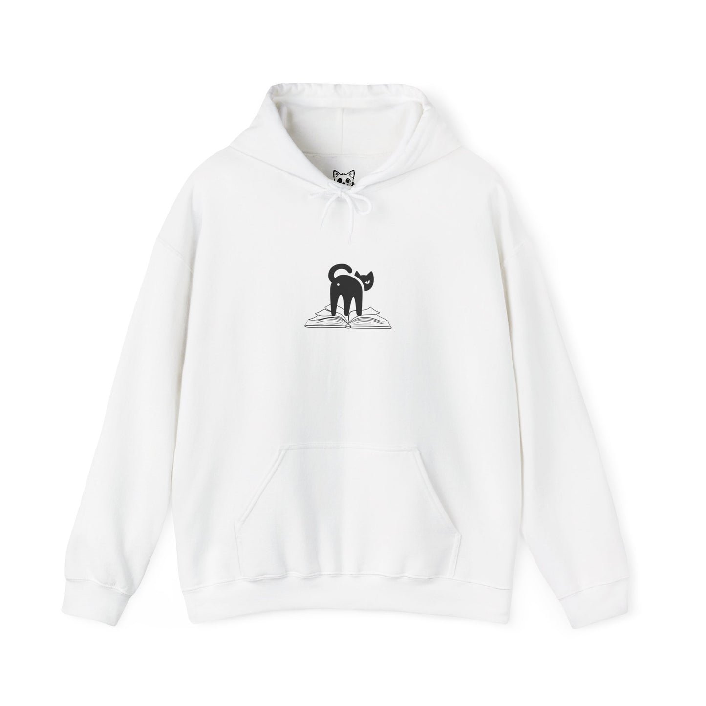 cat butt book Hoodie