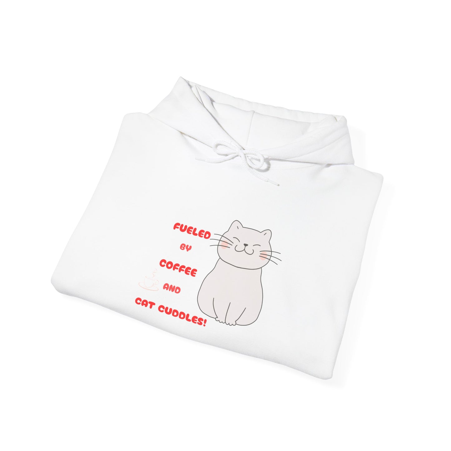 Coffee and cat cuddles Hoodie