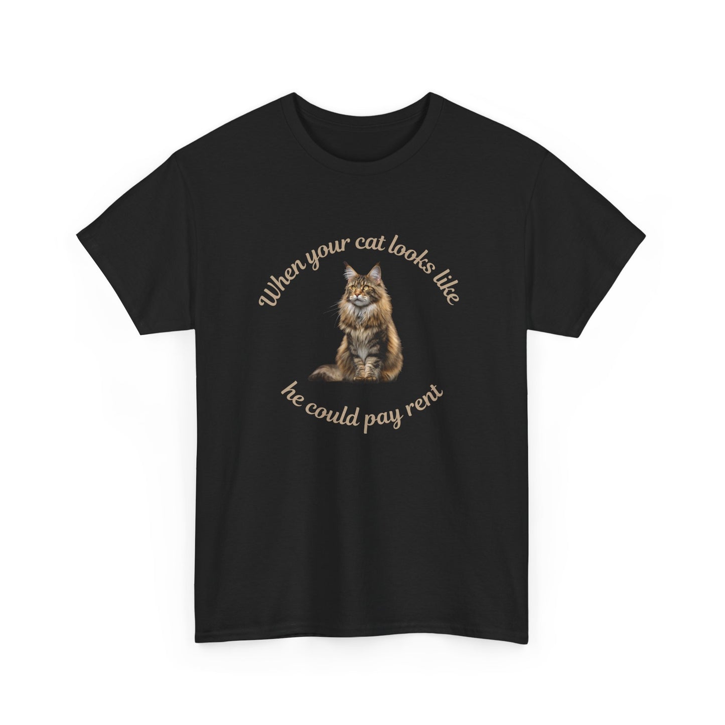 Maine Coon: Big enough to pay rent Tee