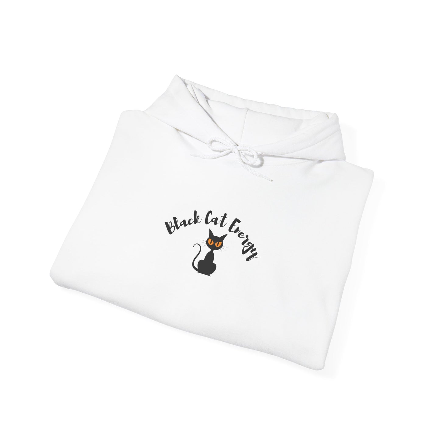 'Black Cat Energy' Hoodie