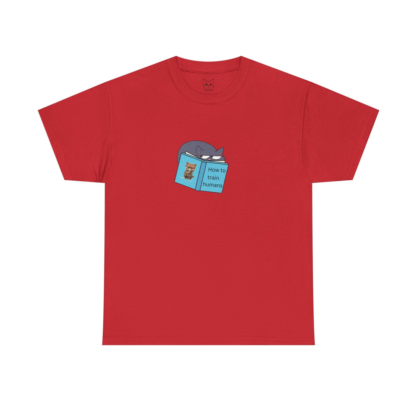 Cat reading funny Tee
