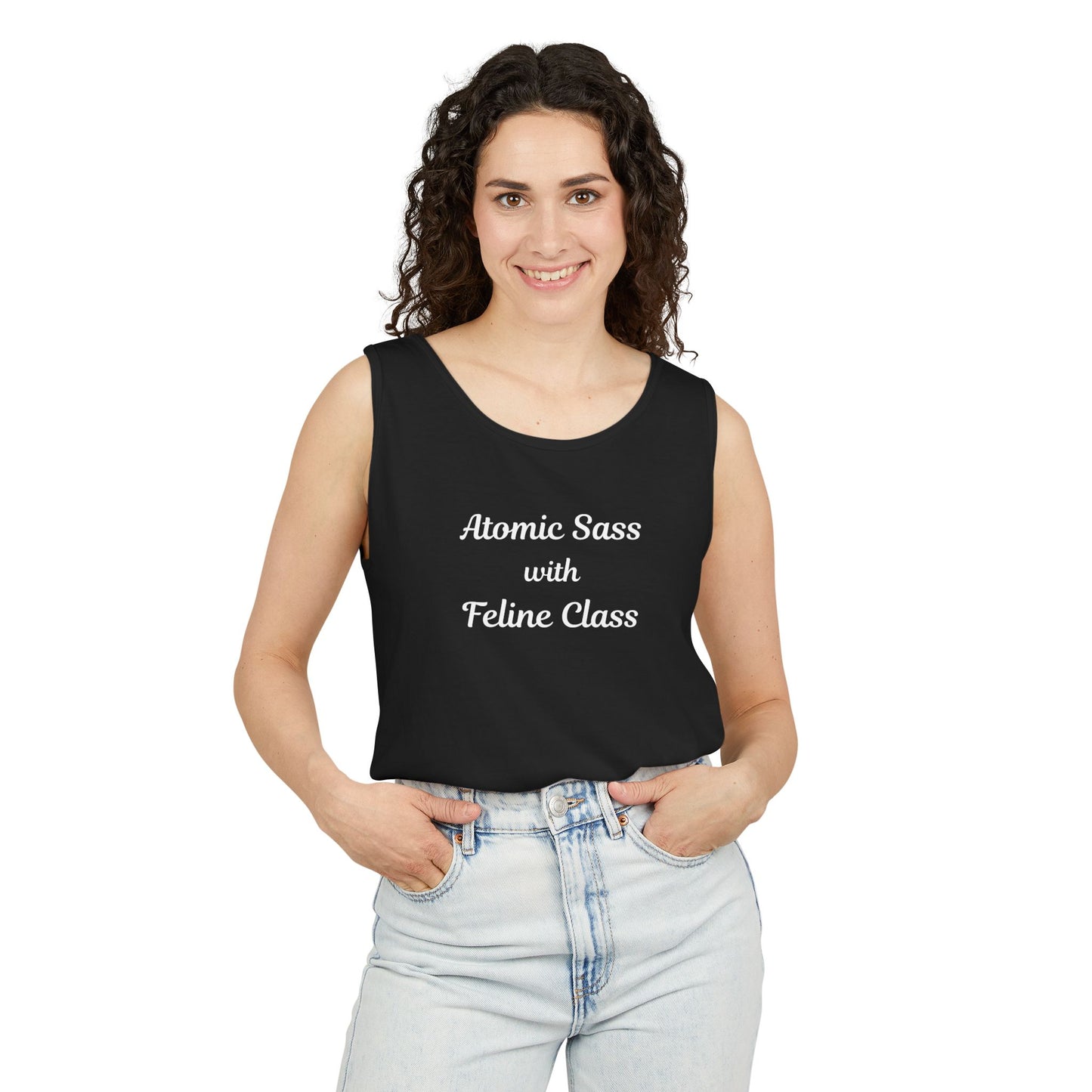 Bengal Sass Cat Tank top