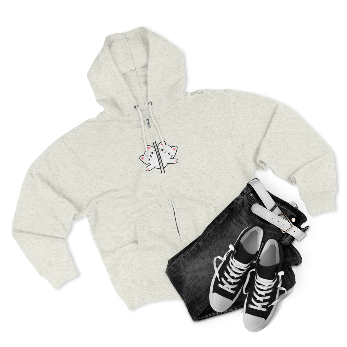Double Trouble Zip Hoodie