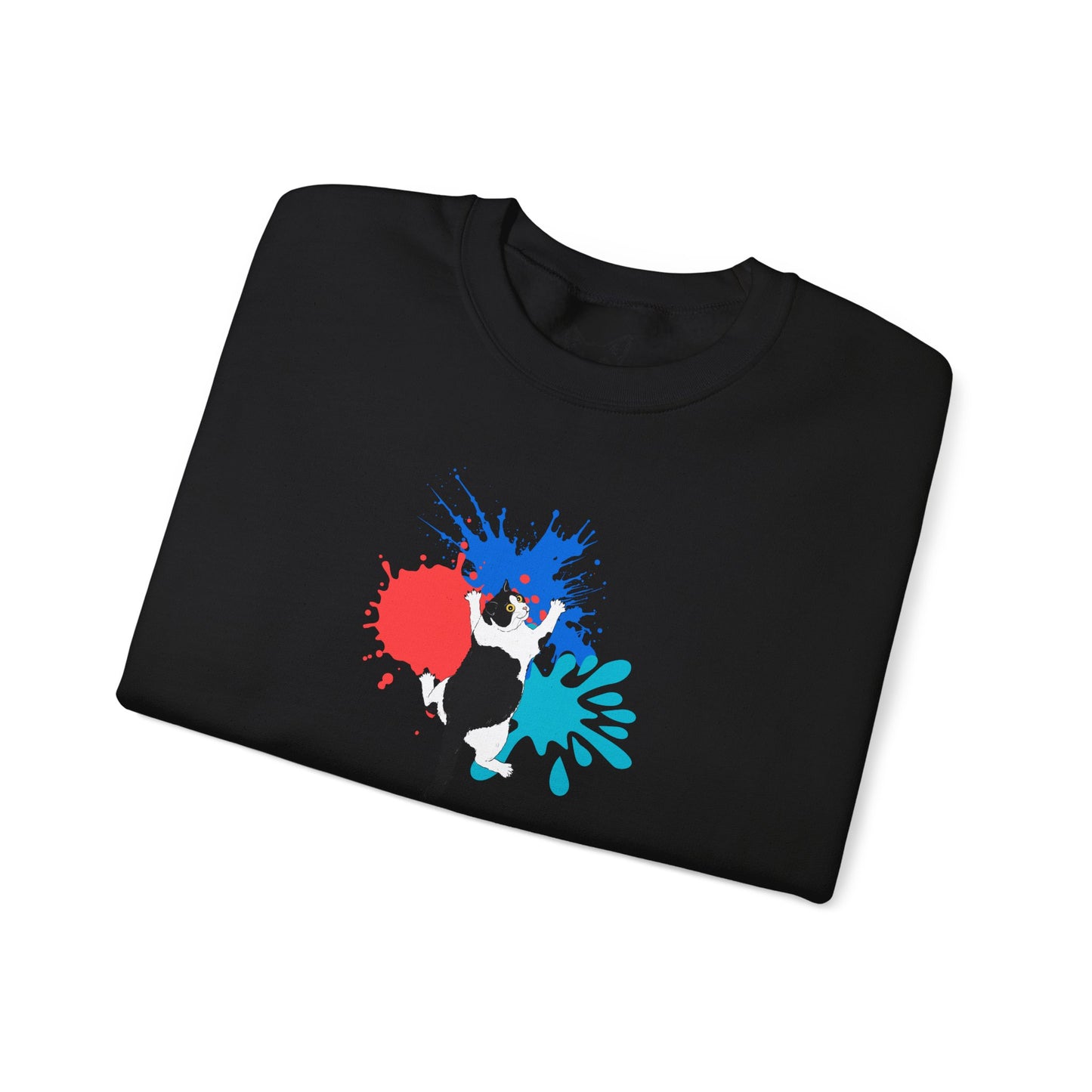 Feline free, living colorful Sweater