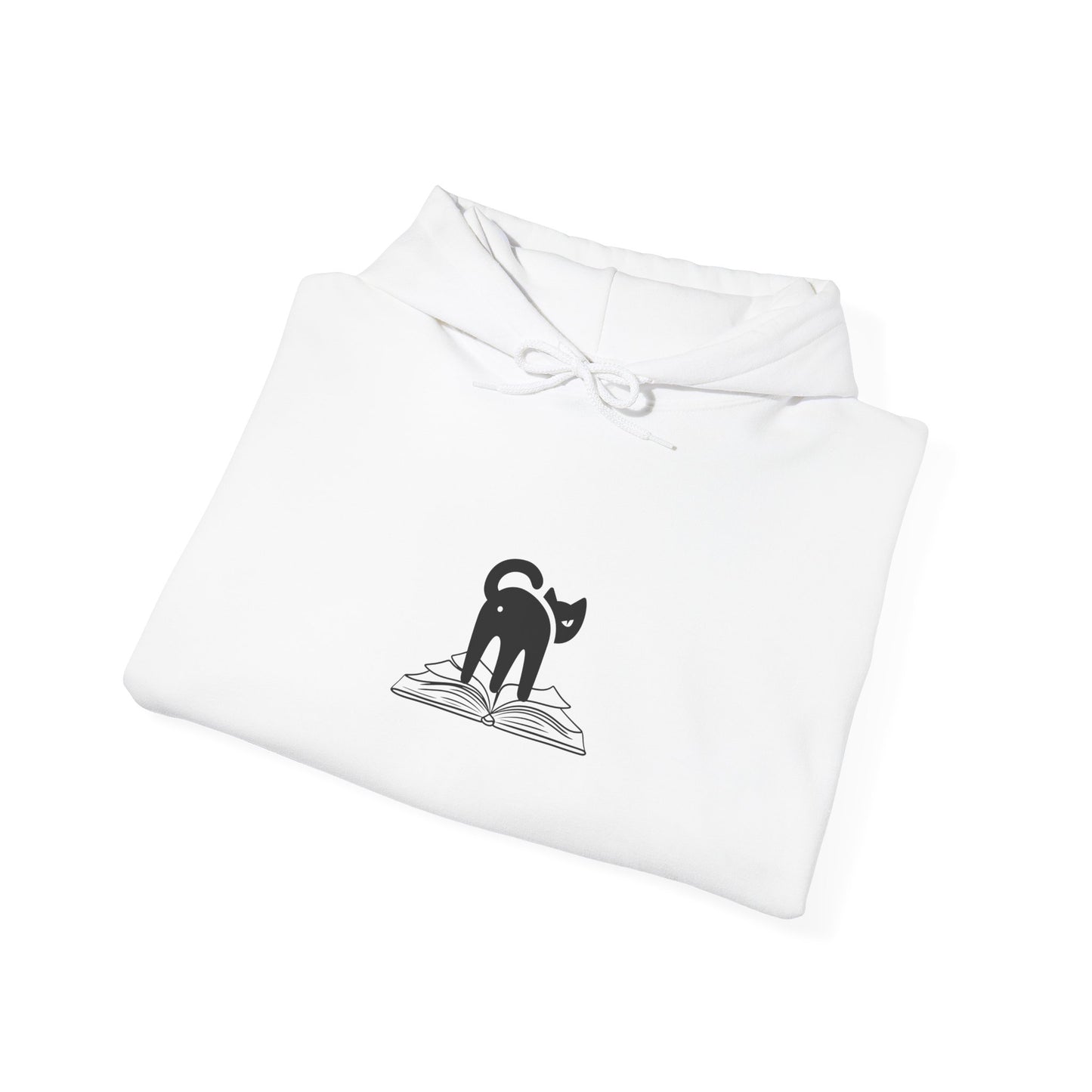 cat butt book Hoodie