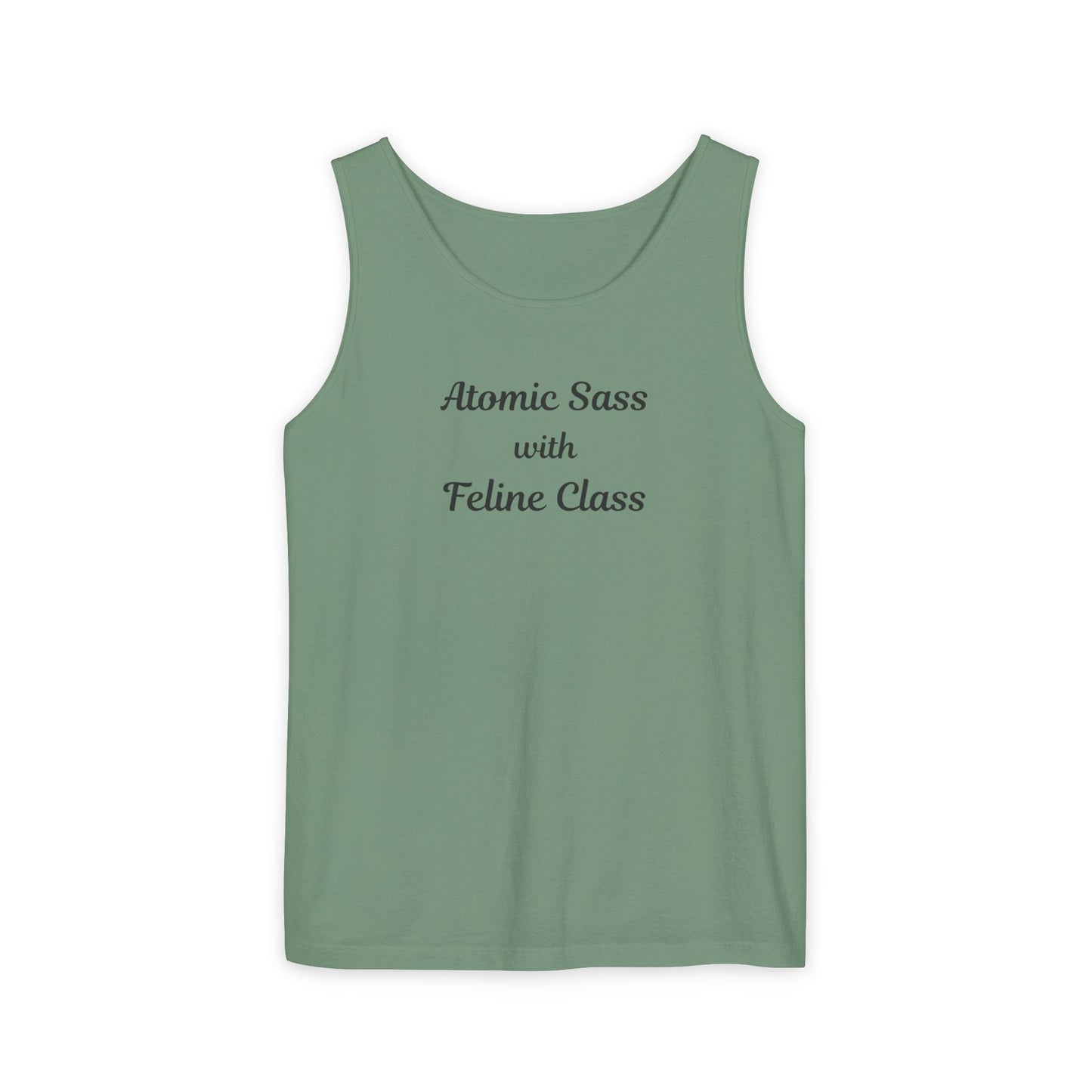 Bengal Sass Cat Tank top black