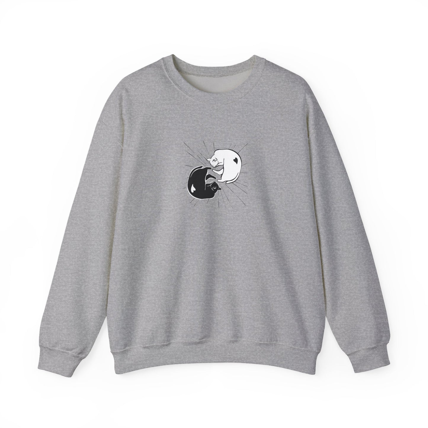 Yin and Yang Cat Sweater