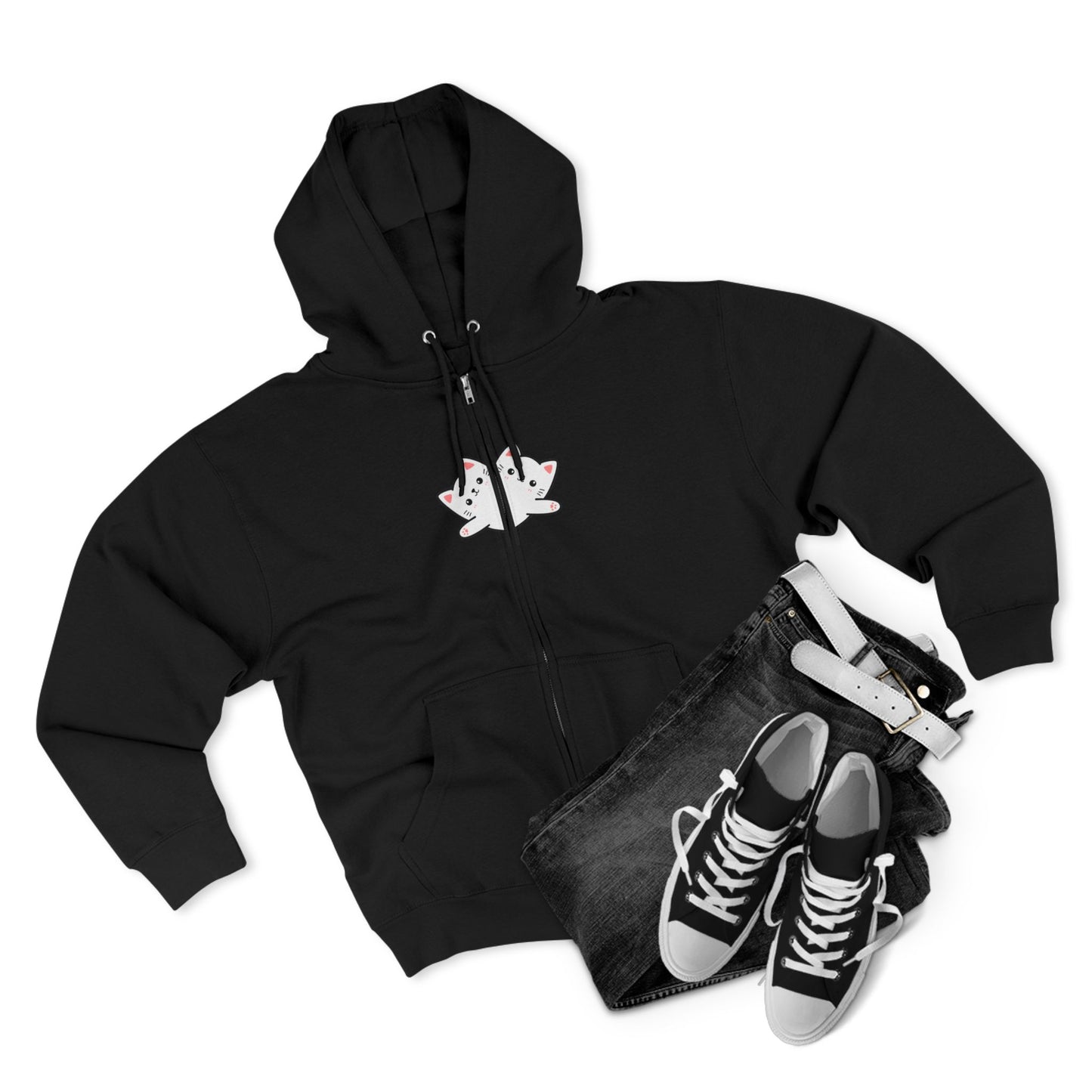Double Trouble Zip Hoodie