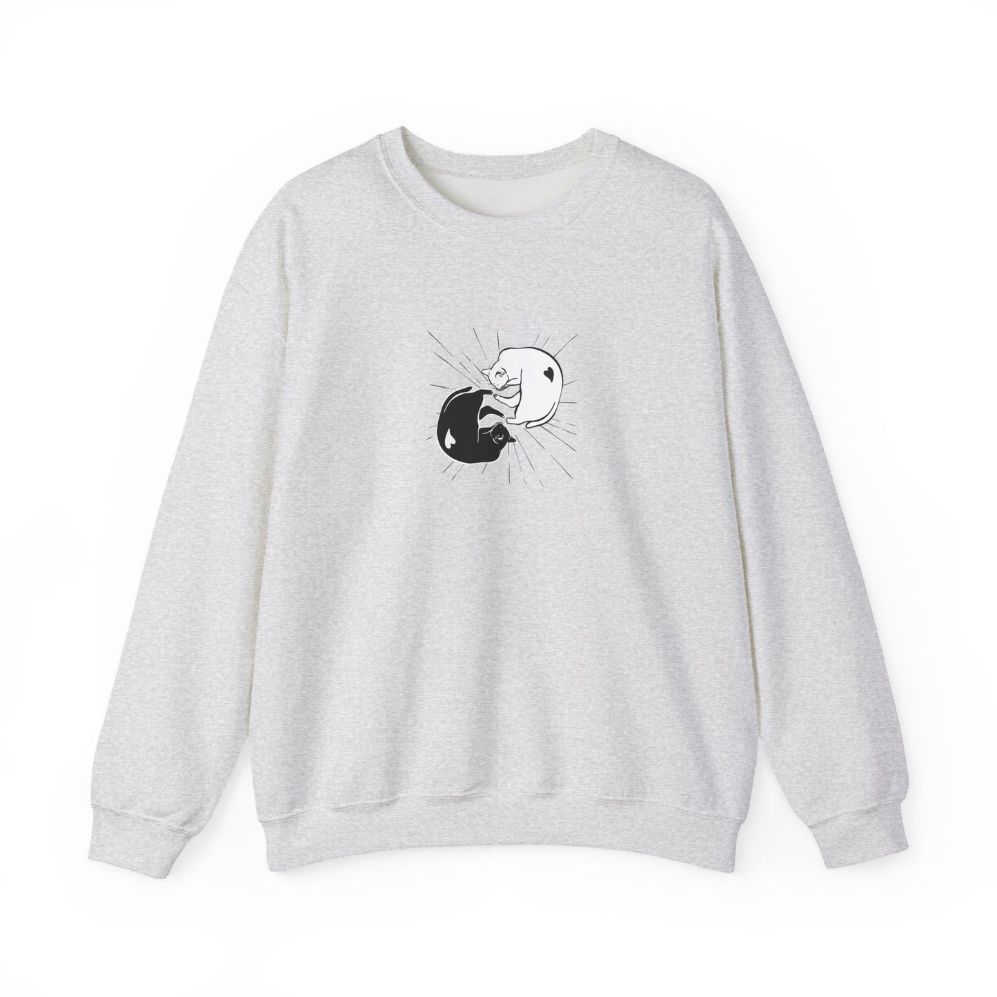 Yin and Yang Cat Sweater