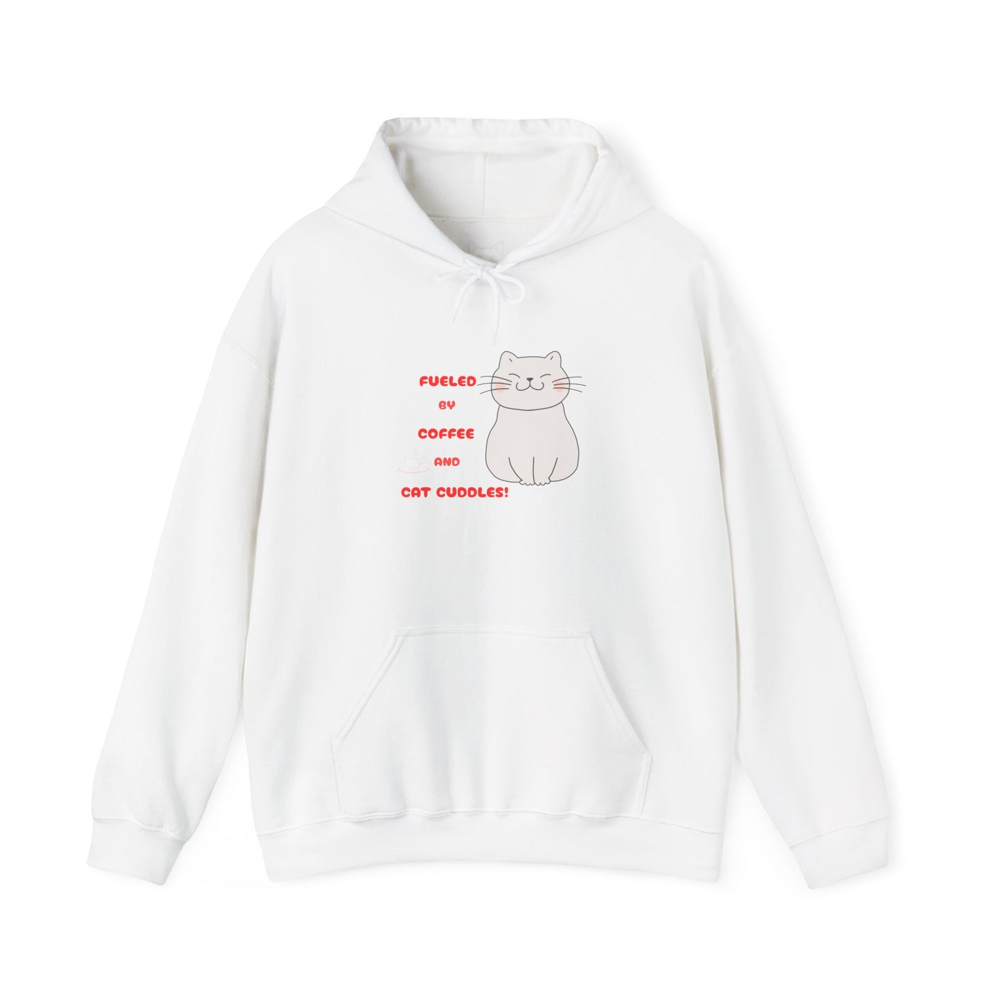 Coffee and cat cuddles Hoodie