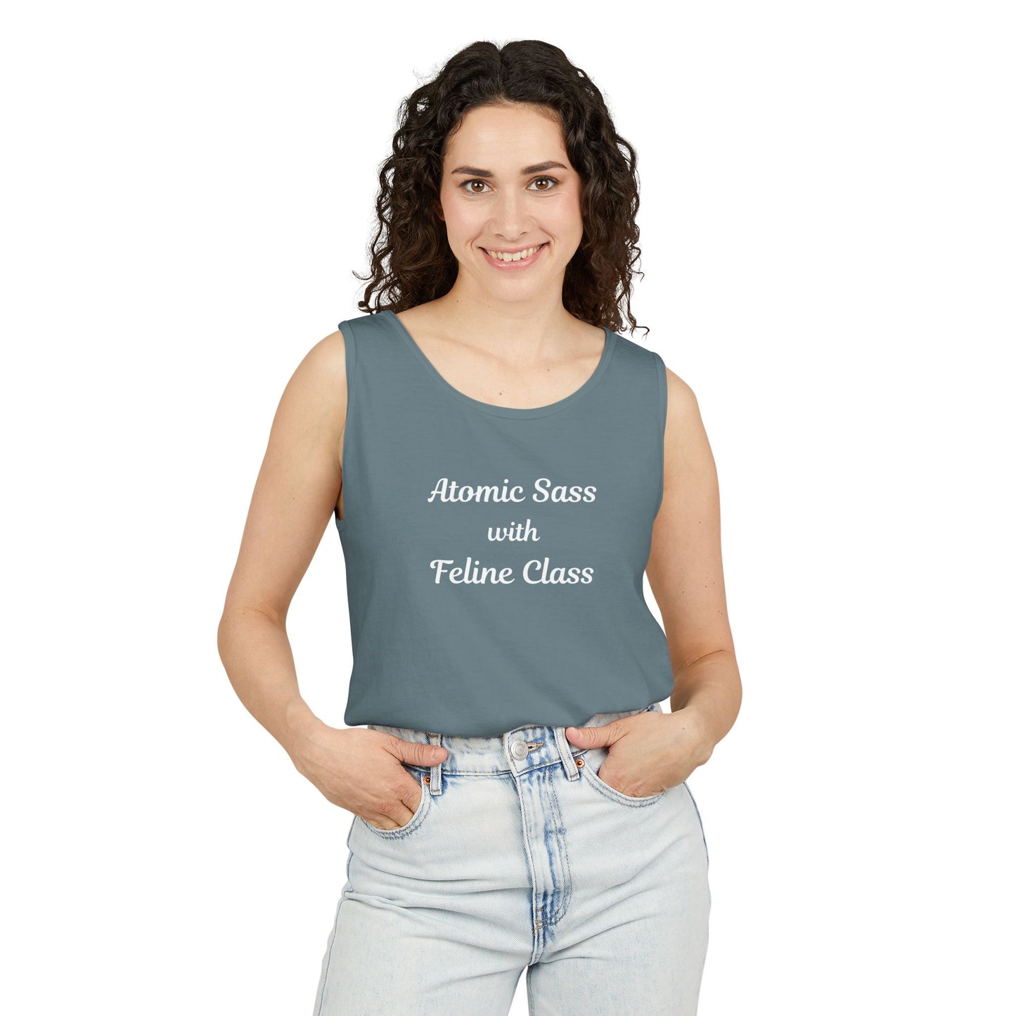 Bengal Sass Cat Tank top