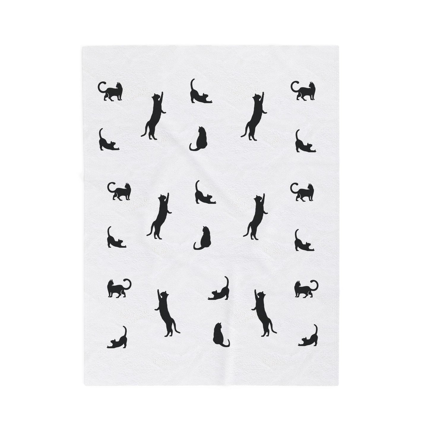 Cats clowder Velveteen Plush Blanket