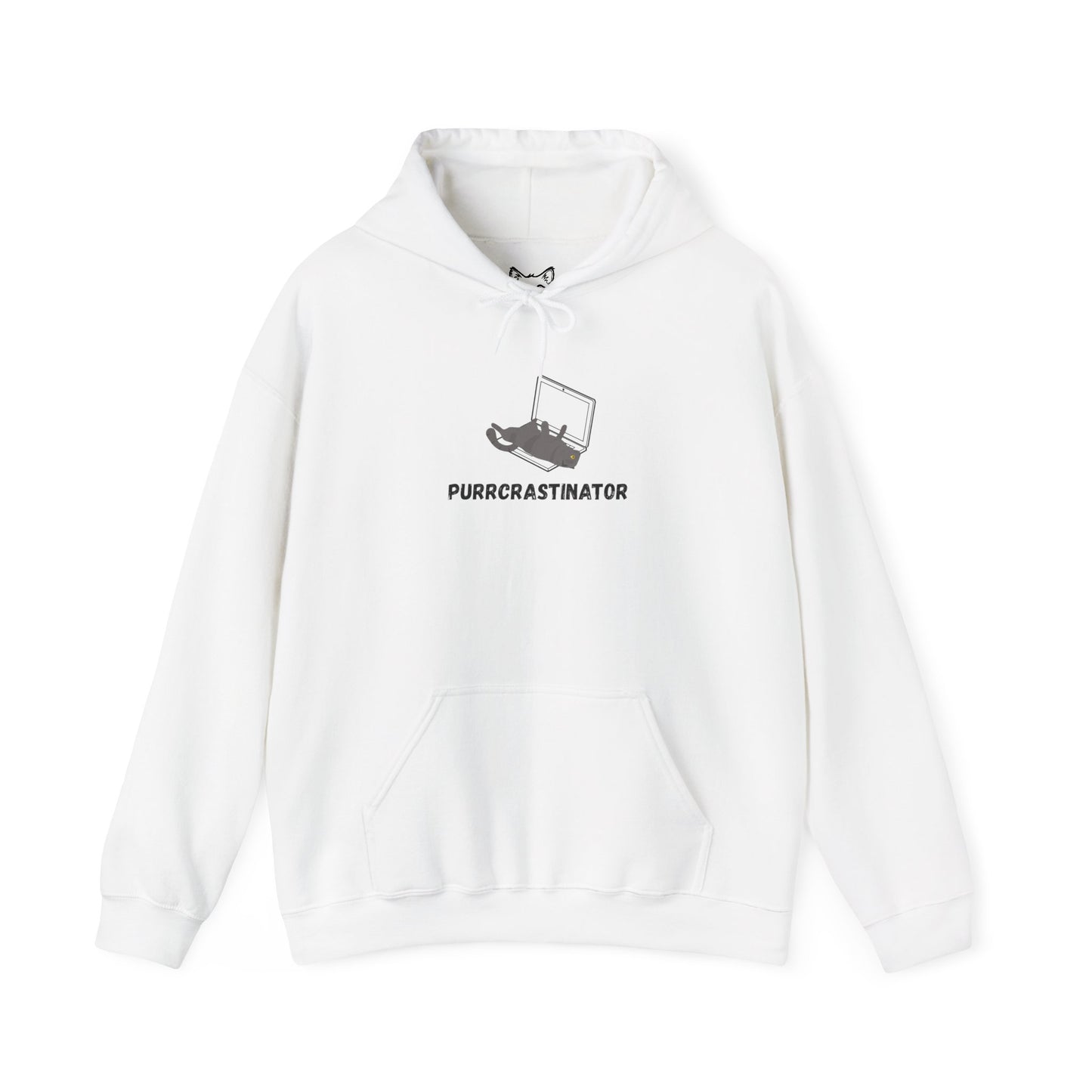 Purrcrastinating kitten Hoodie