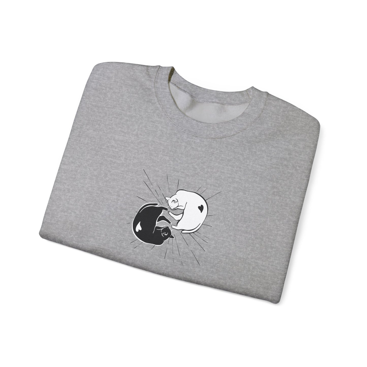 Yin and Yang Cat Sweater