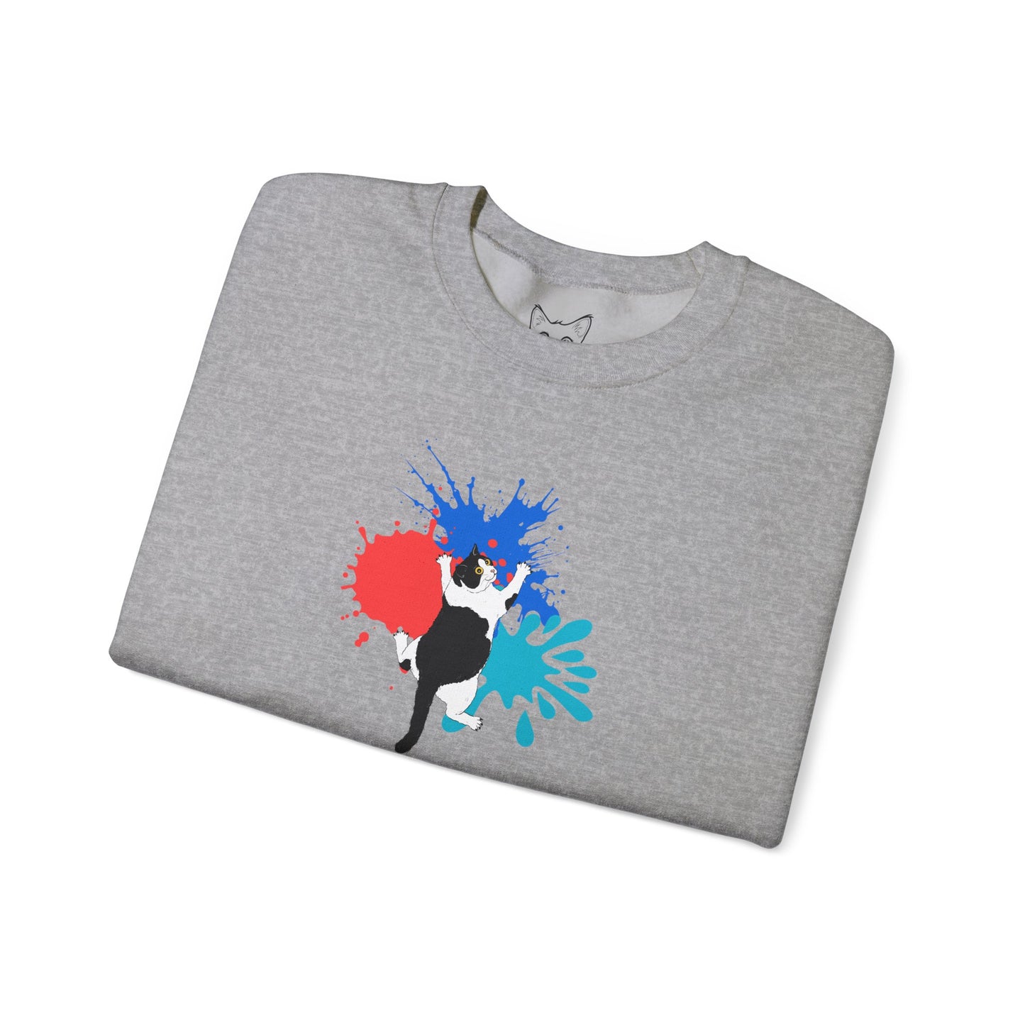 Feline free, living colorful Sweater