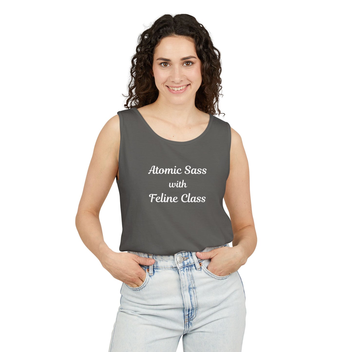 Bengal Sass Cat Tank top