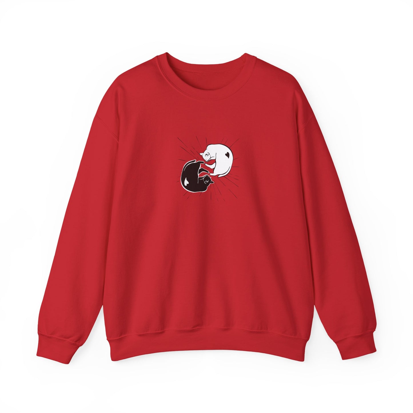 Yin and Yang Cat Sweater