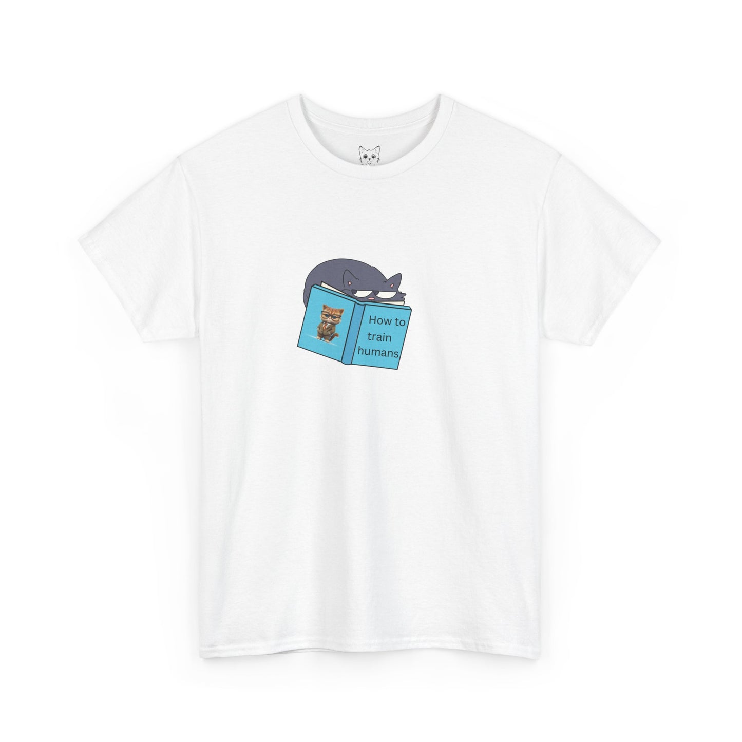 Cat reading funny Tee