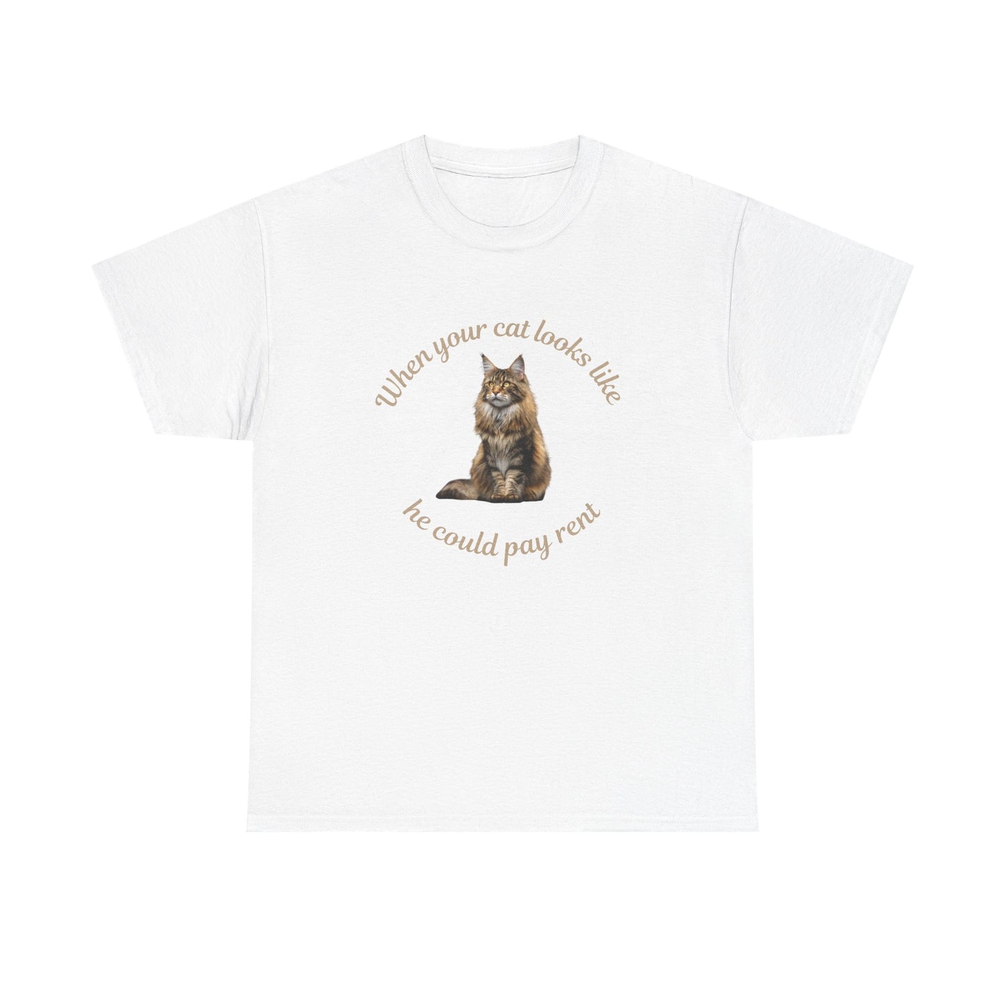 Maine Coon: Big enough to pay rent Tee