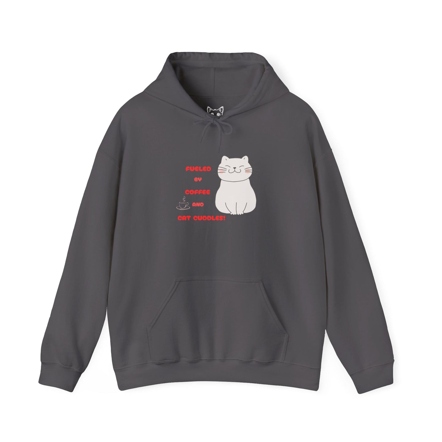 Coffee and cat cuddles Hoodie