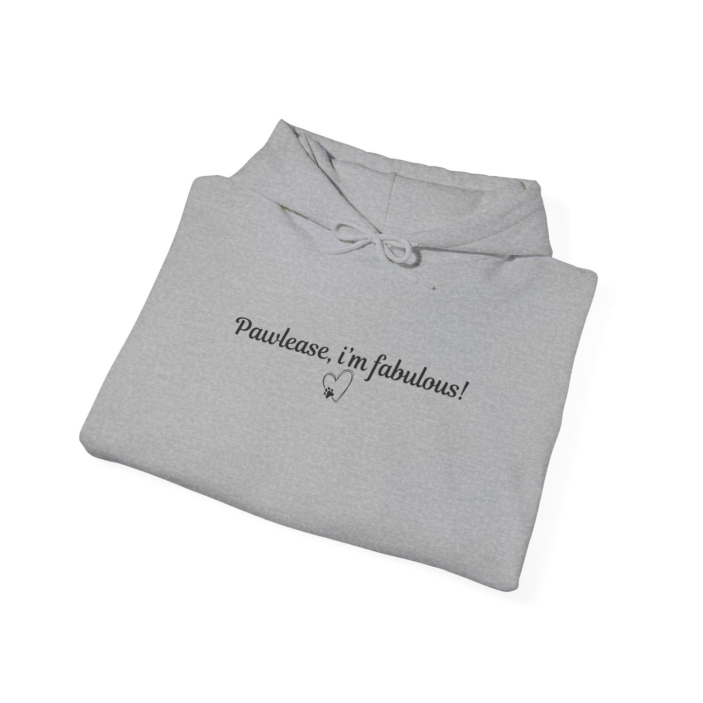Pawlease fabulous white Hoodie