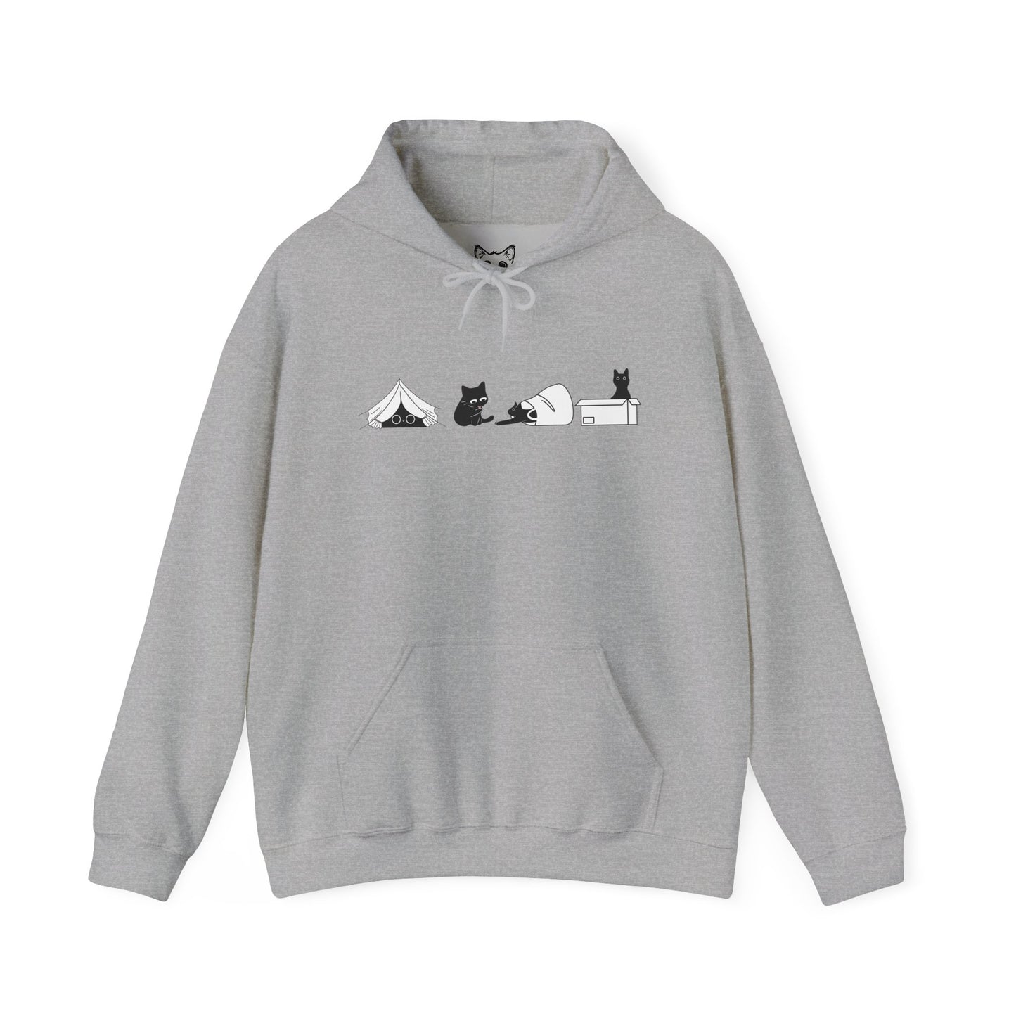 Mischievous Cat Hoodie