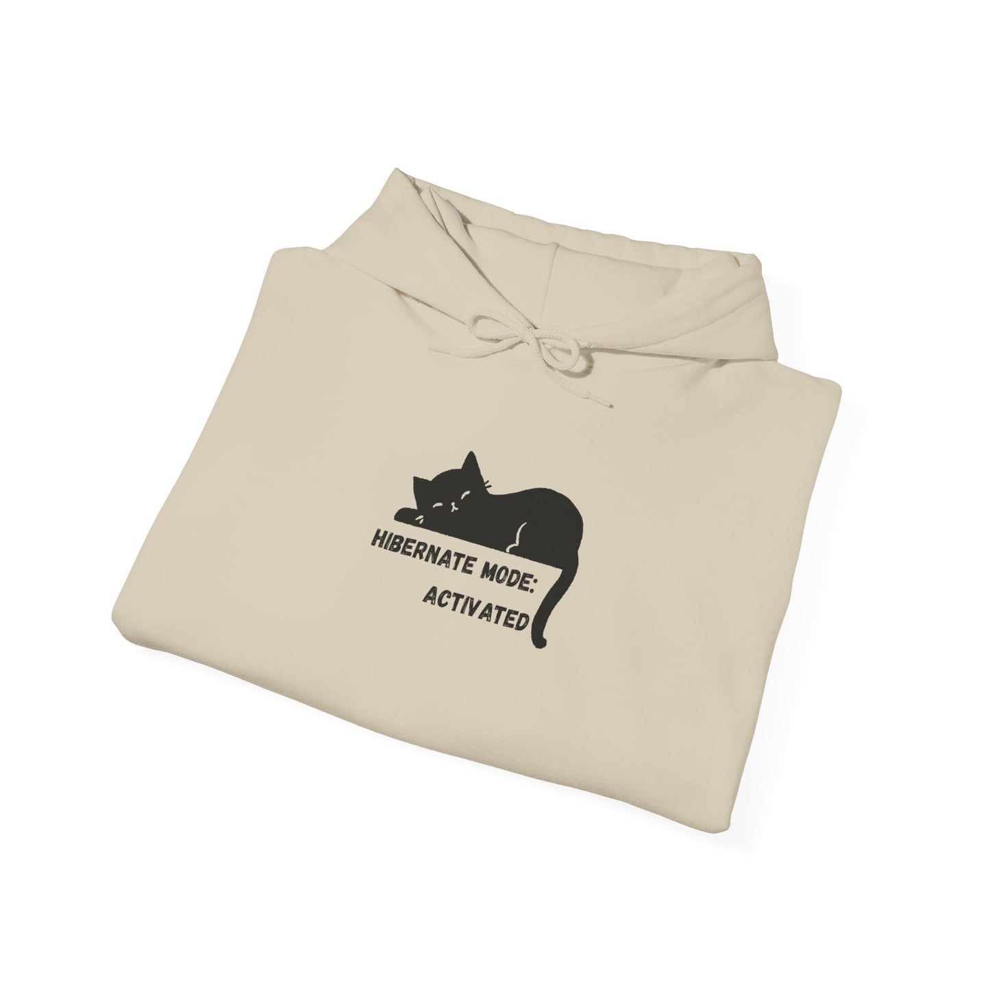 Cat themed hibernate mode Hoodie
